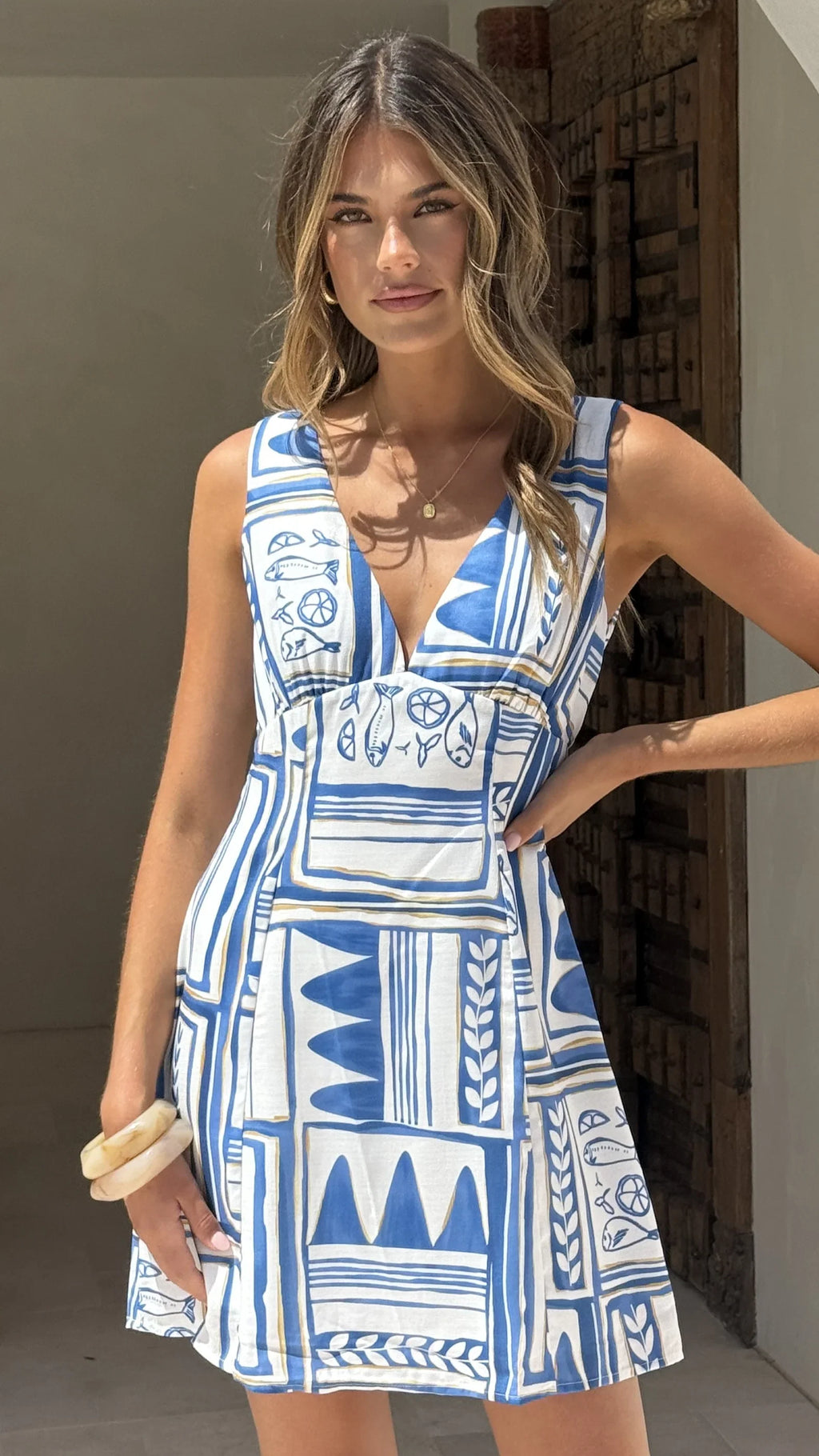 Sienna Mini Dress - Coastal Escape