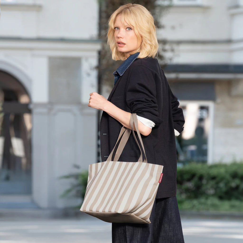 Shopper M Summerstripes Coffee
