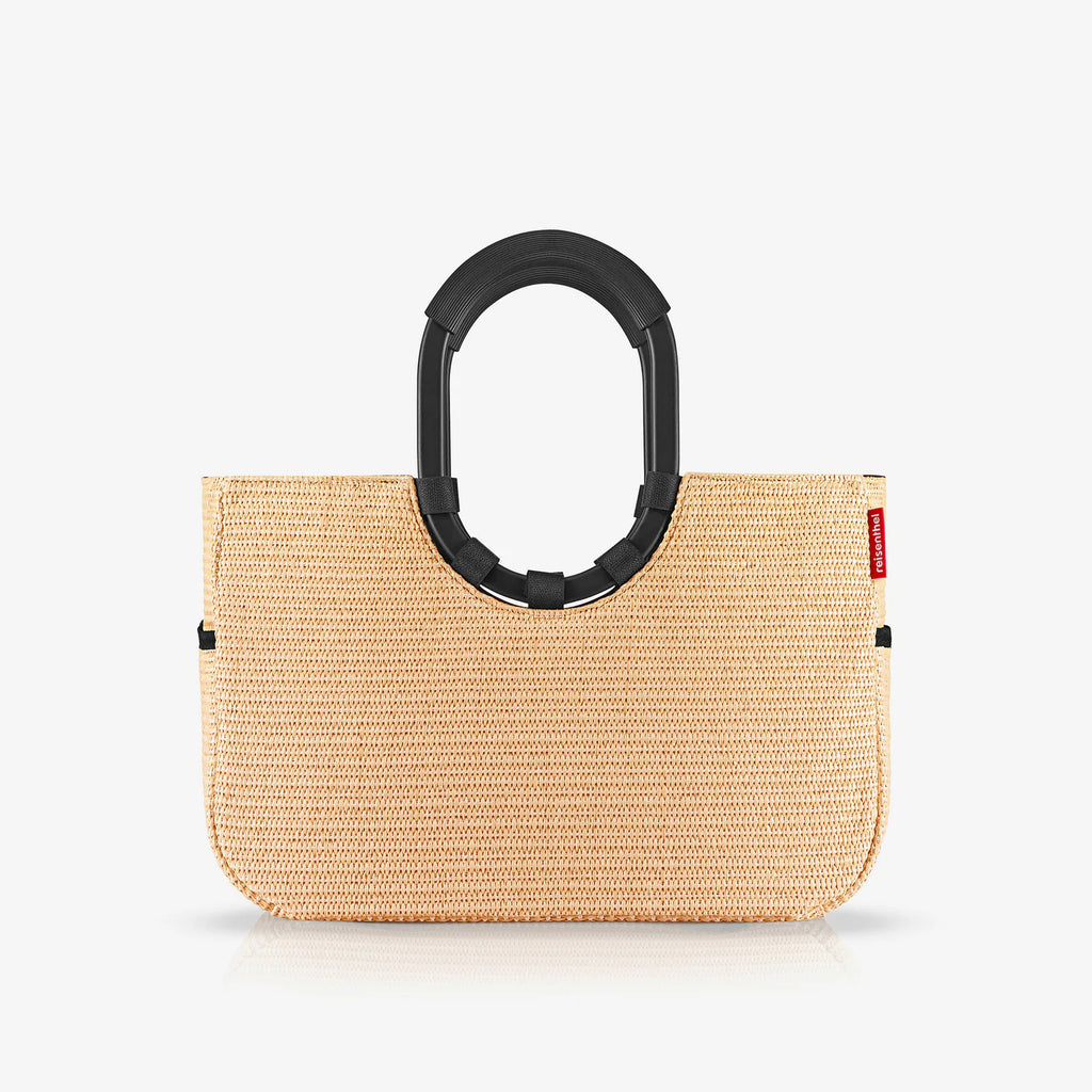 Loopshopper M Frame Raffia Black