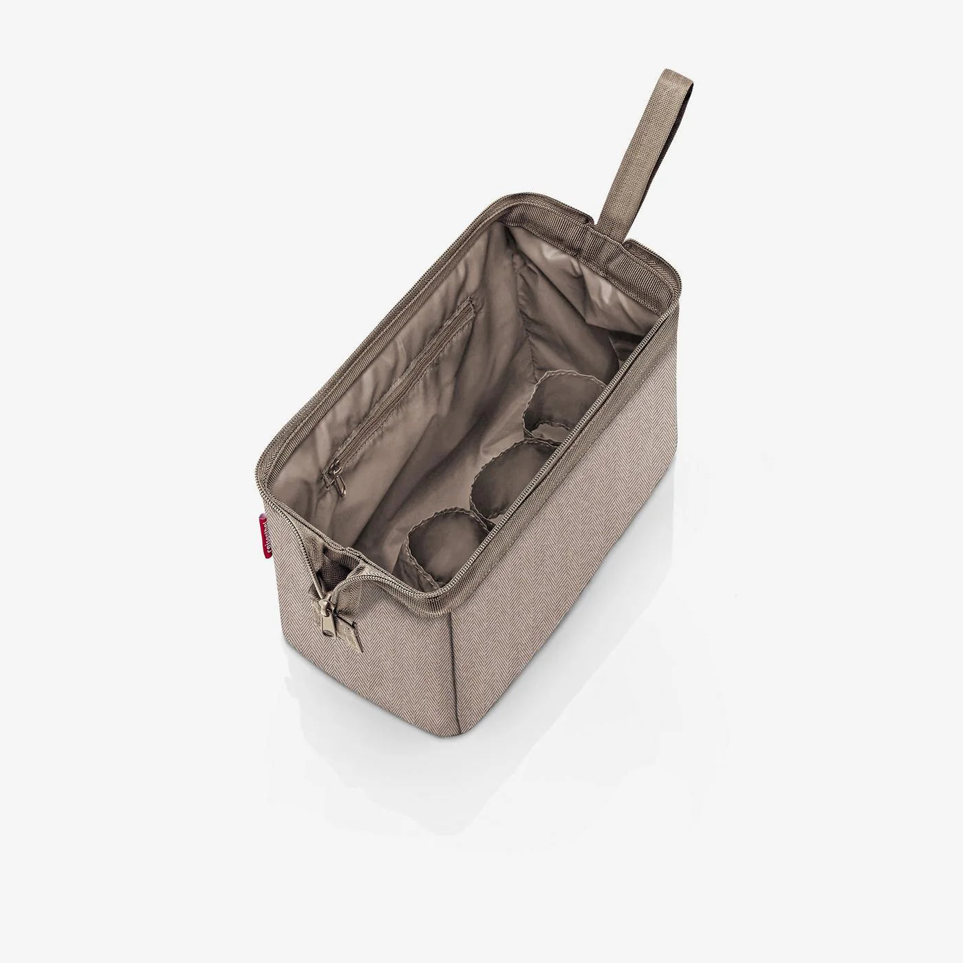 Travelcosmetic Herringbone Mokka