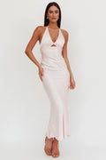 Jassinta Keyhole Bust Maxi Dress Pink