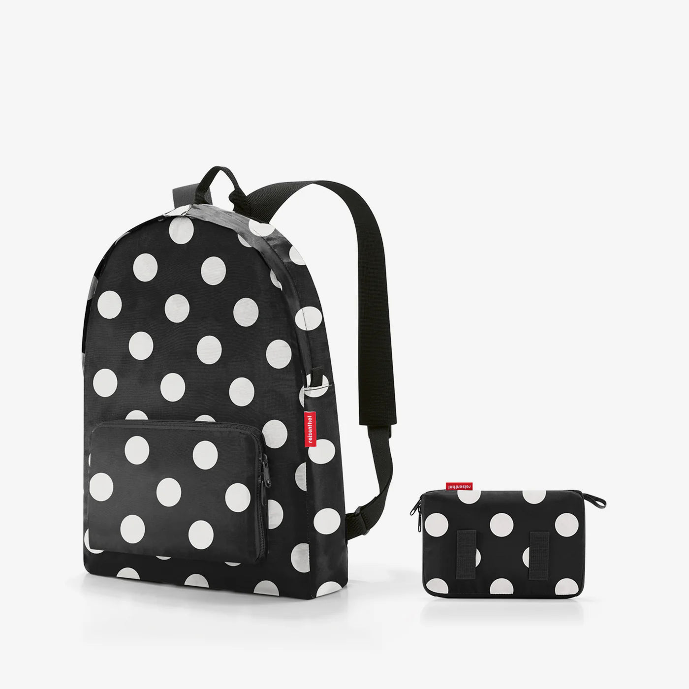 Mini Maxi Rucksack Dots White