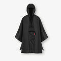 Mini Maxi Poncho Black