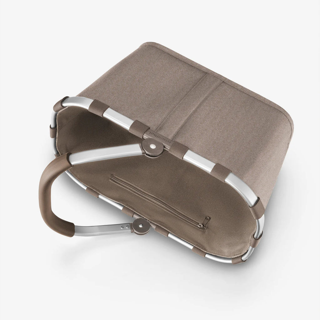 Carrybag Herringbone Mokka