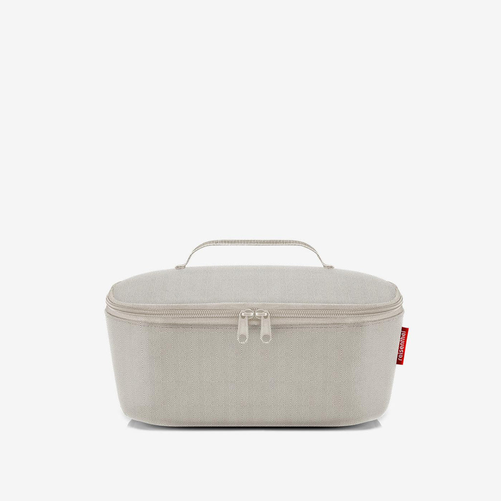Coolerbag M Pocket Herringbone Sand
