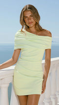 Telaia Mini Dress - Lime
