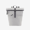Rolltop Backpack Herringbone Grey