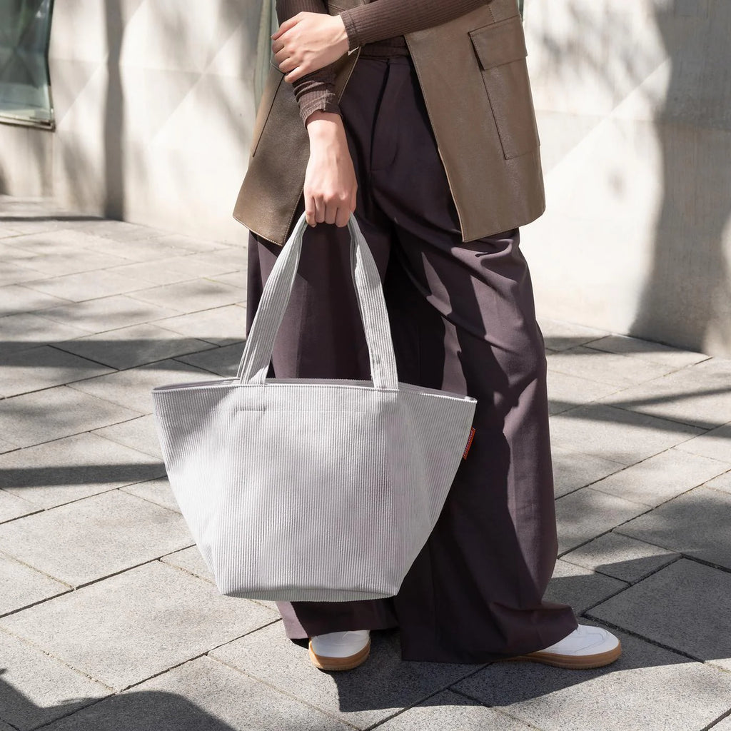 Shopper M Cord Grey