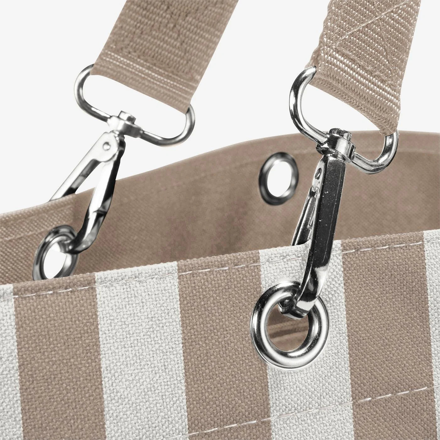 Shopper Xl Summerstripes Coffee