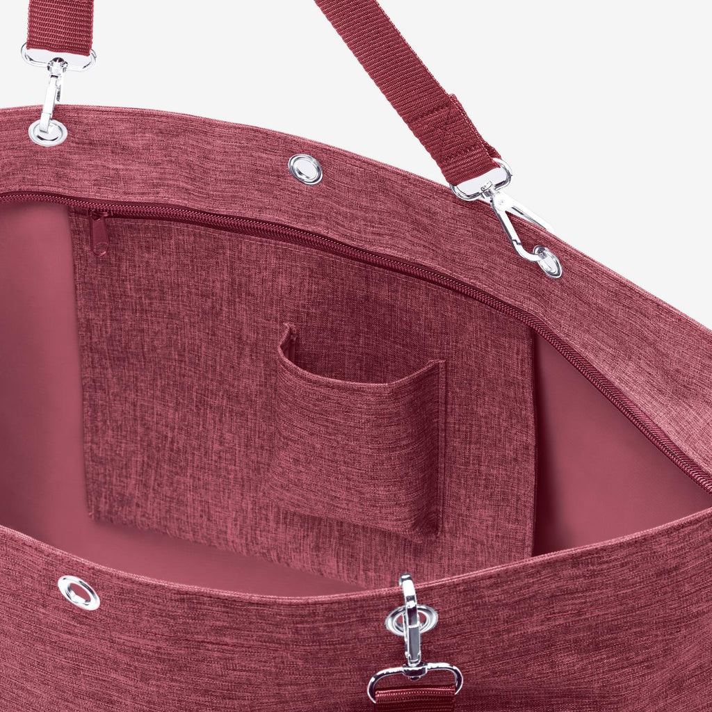 Shopper Xl Twist Maroon