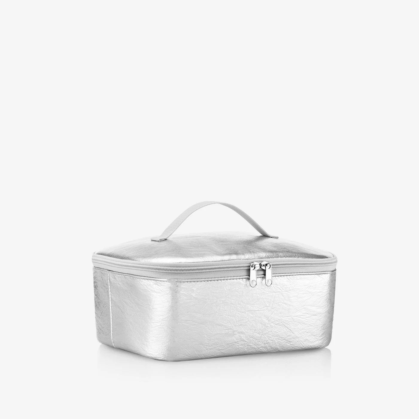 Coolerbag M Pocket Silver Crackle