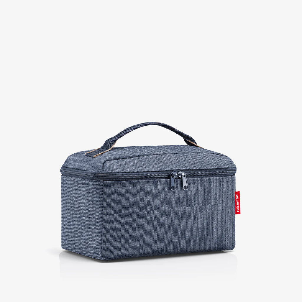 Beautycase Herringbone Dark Blue