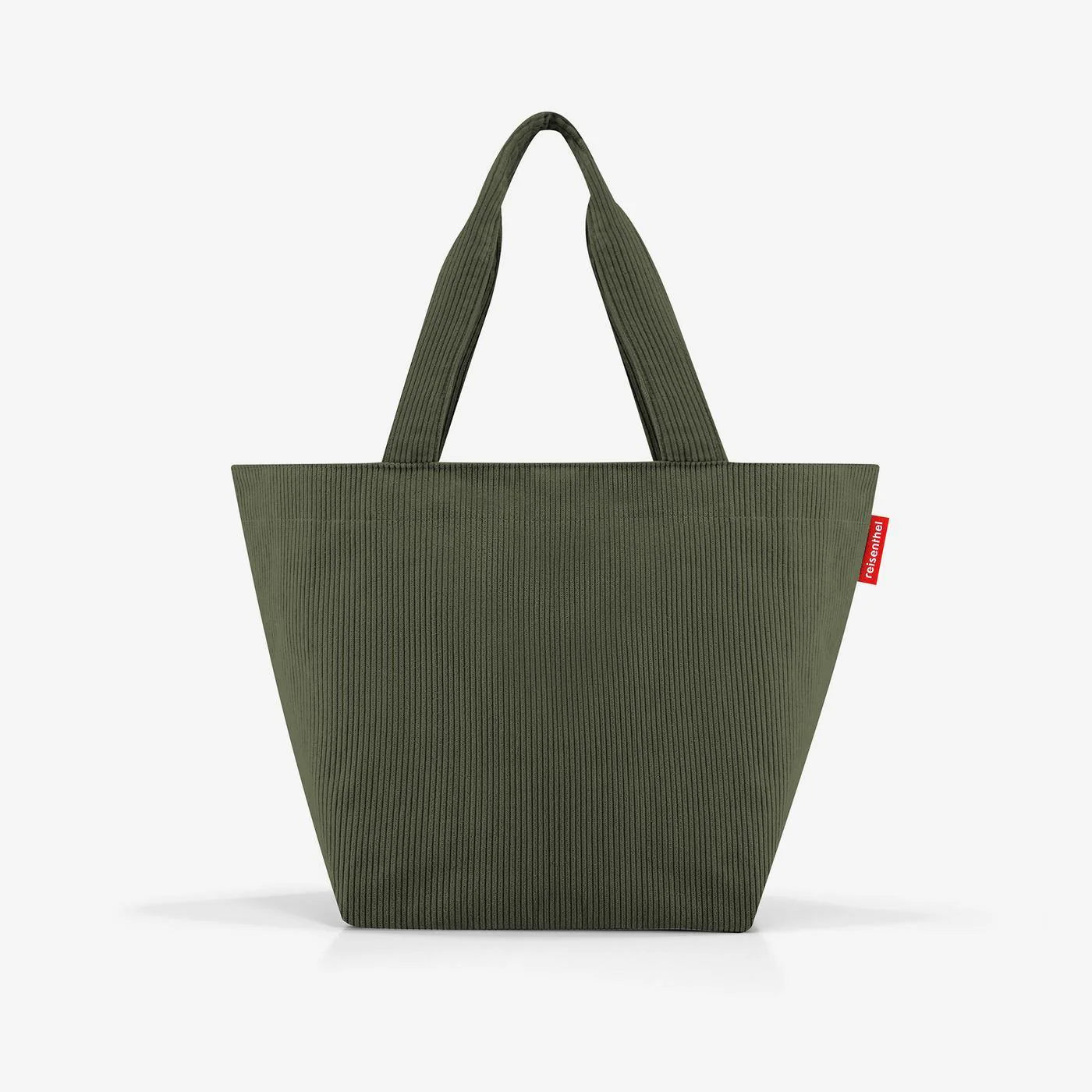 Shopper M Cord Dark Matcha
