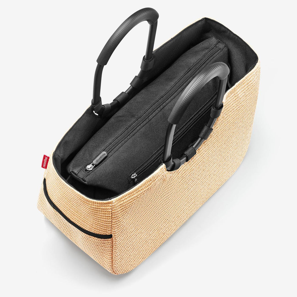 Loopshopper M Frame Raffia Black