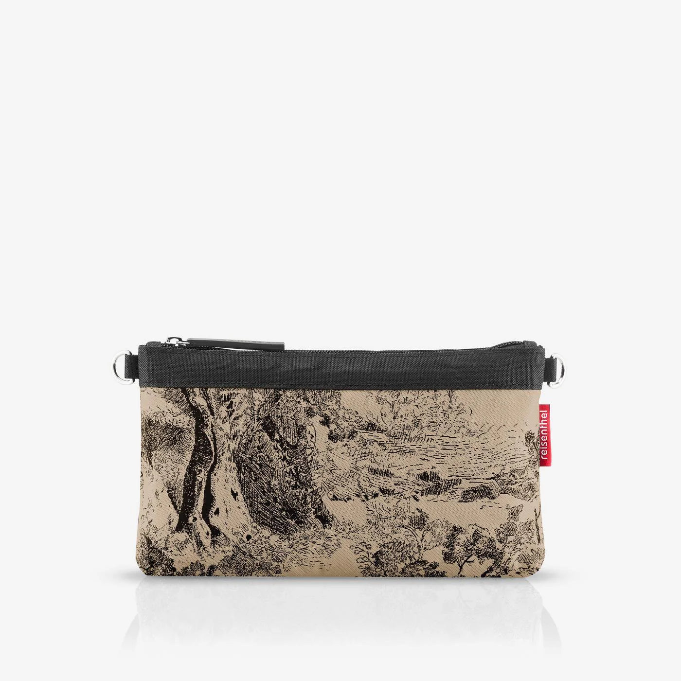 Mini Pouch Jacquard Brown