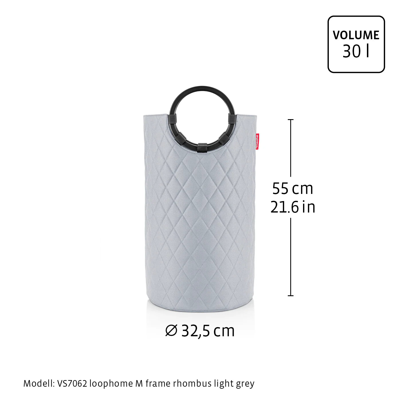 Loophome M Frame Rhombus Light Grey