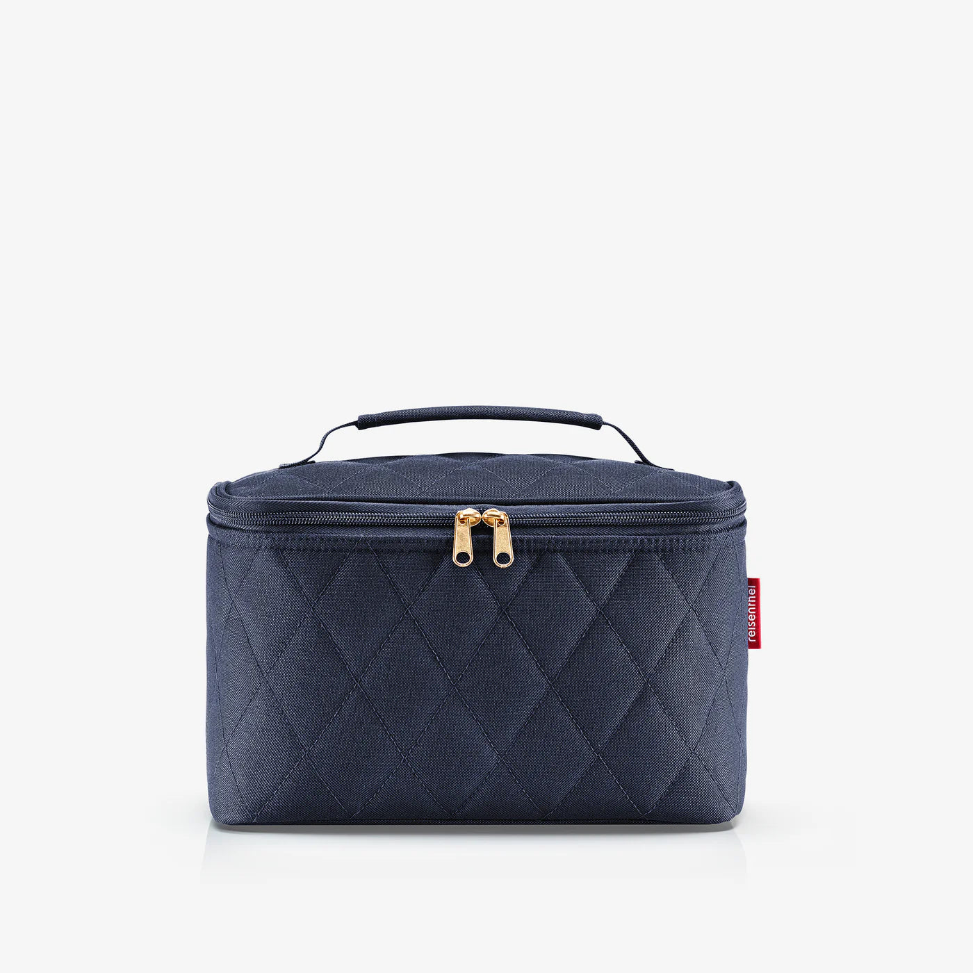 Cosmetic Case Rhombus Midnight Gold