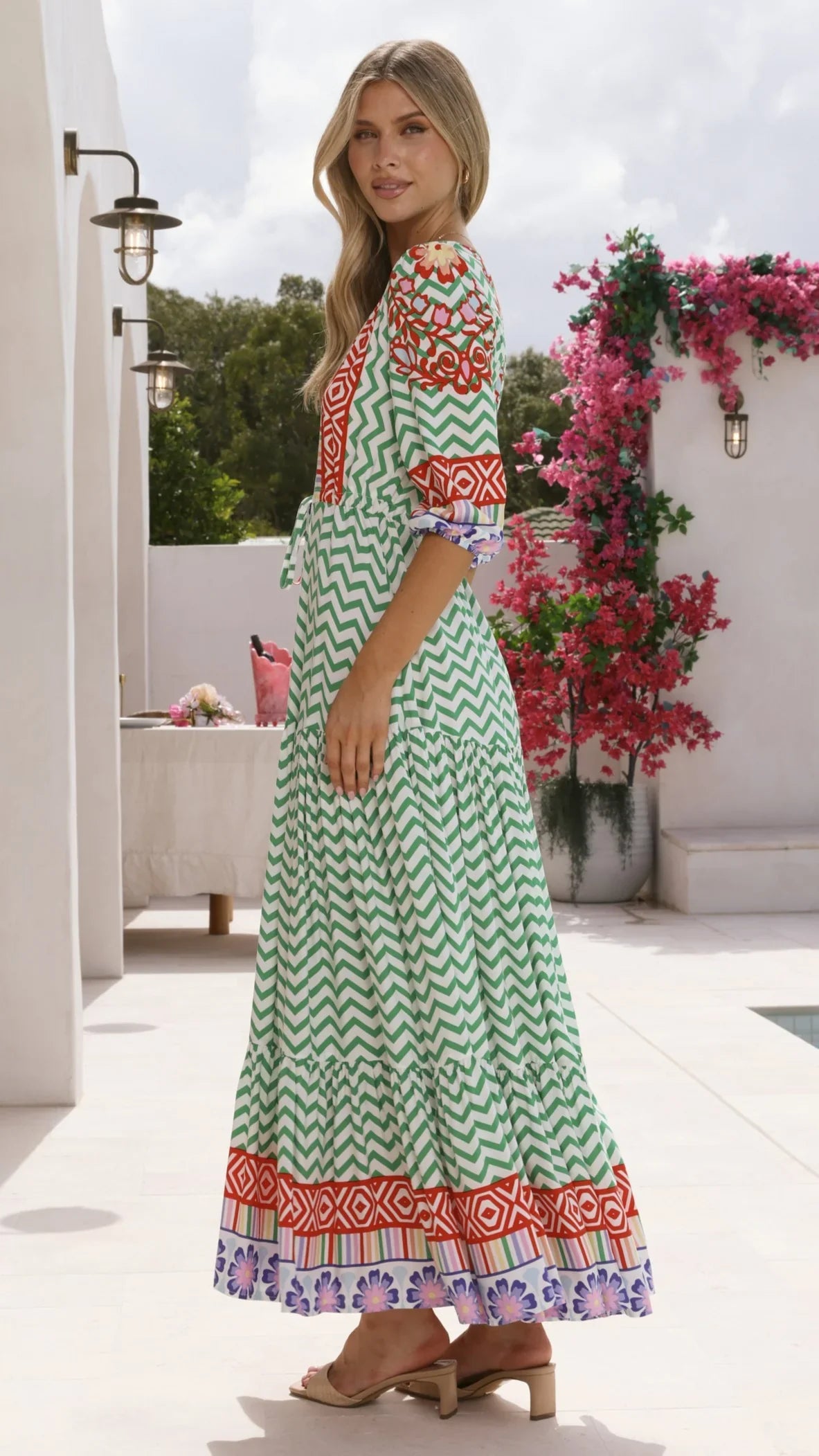 Tessa Maxi Dress - Ziggy Print