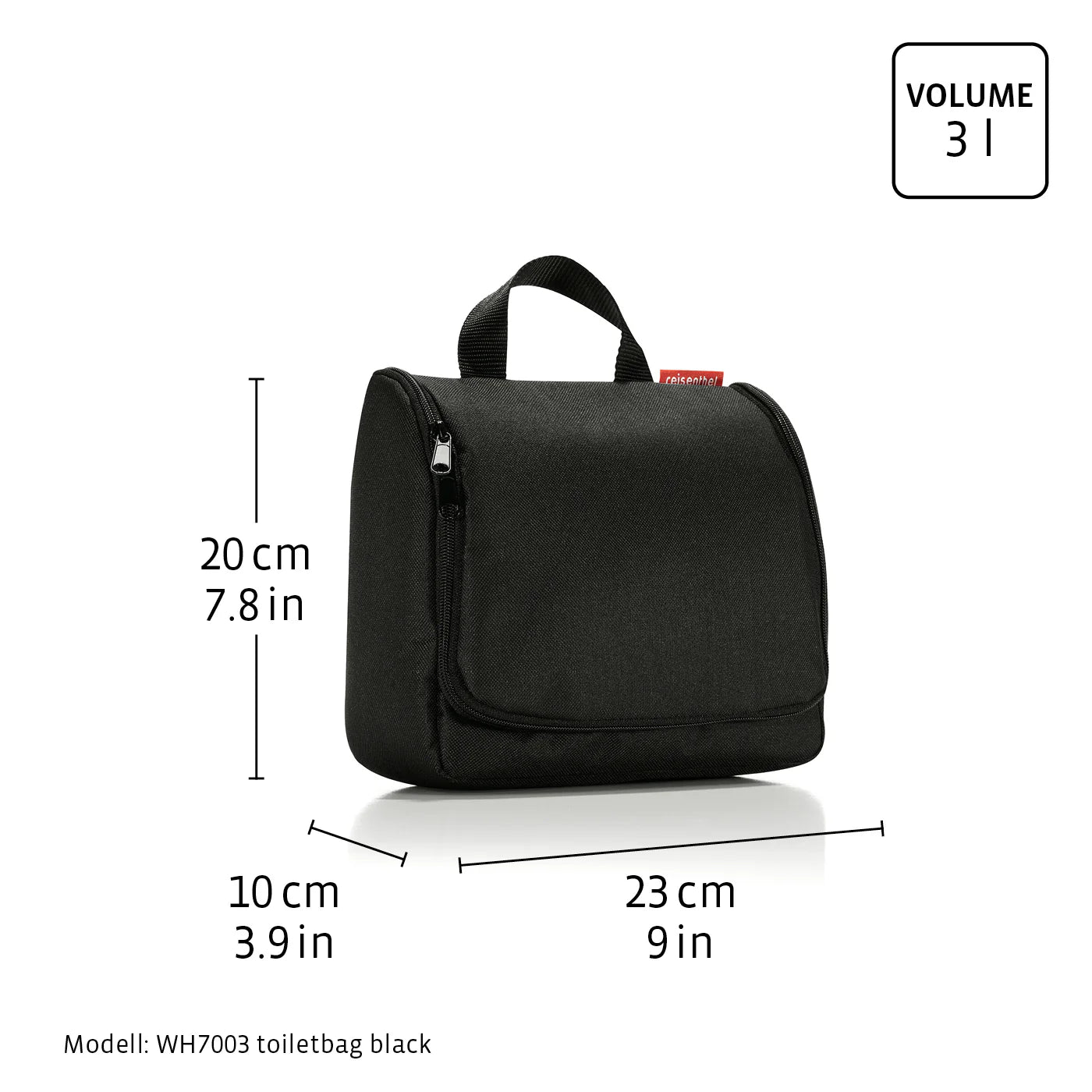 Toiletbag Twist Maroon