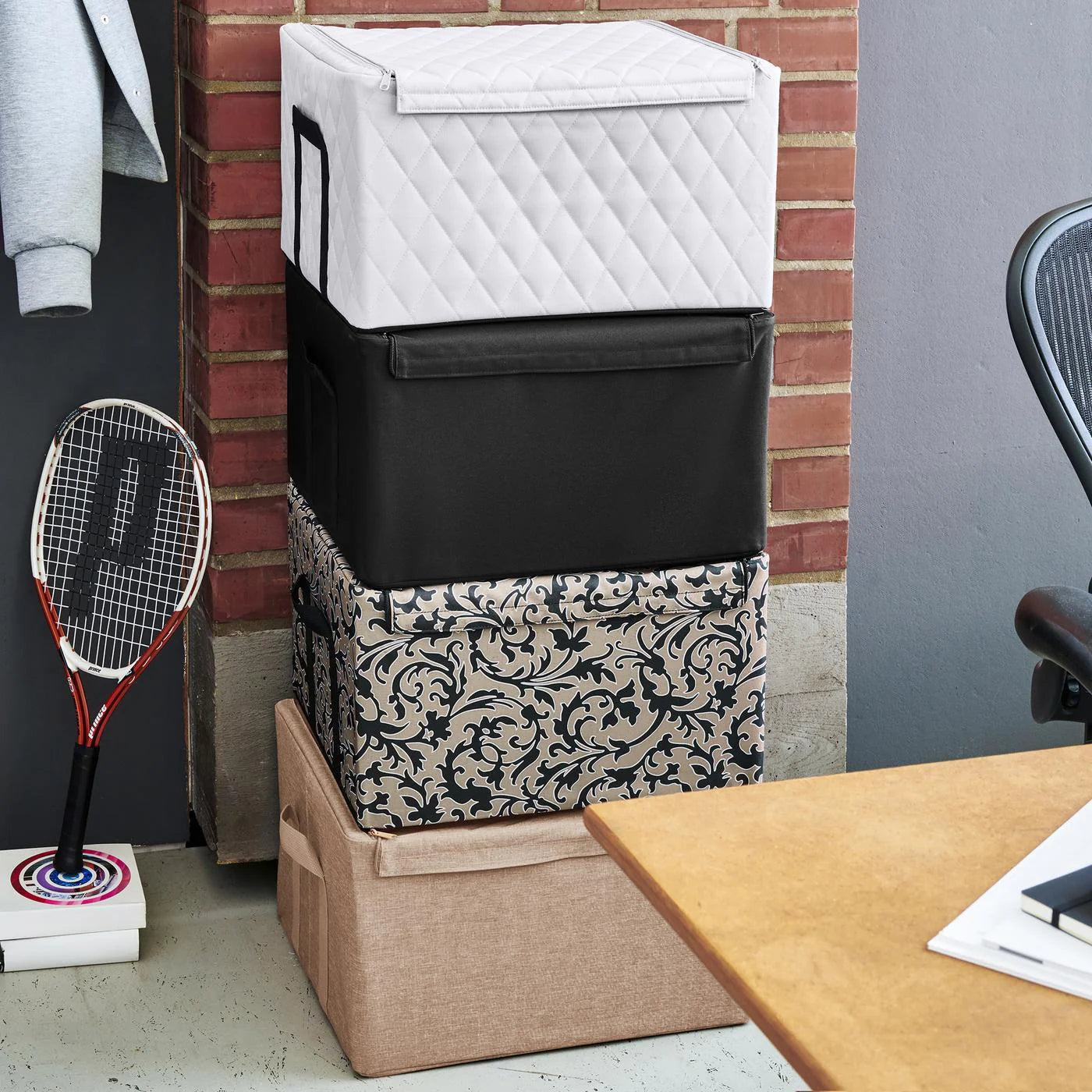 Storagebox L Twist Coffee
