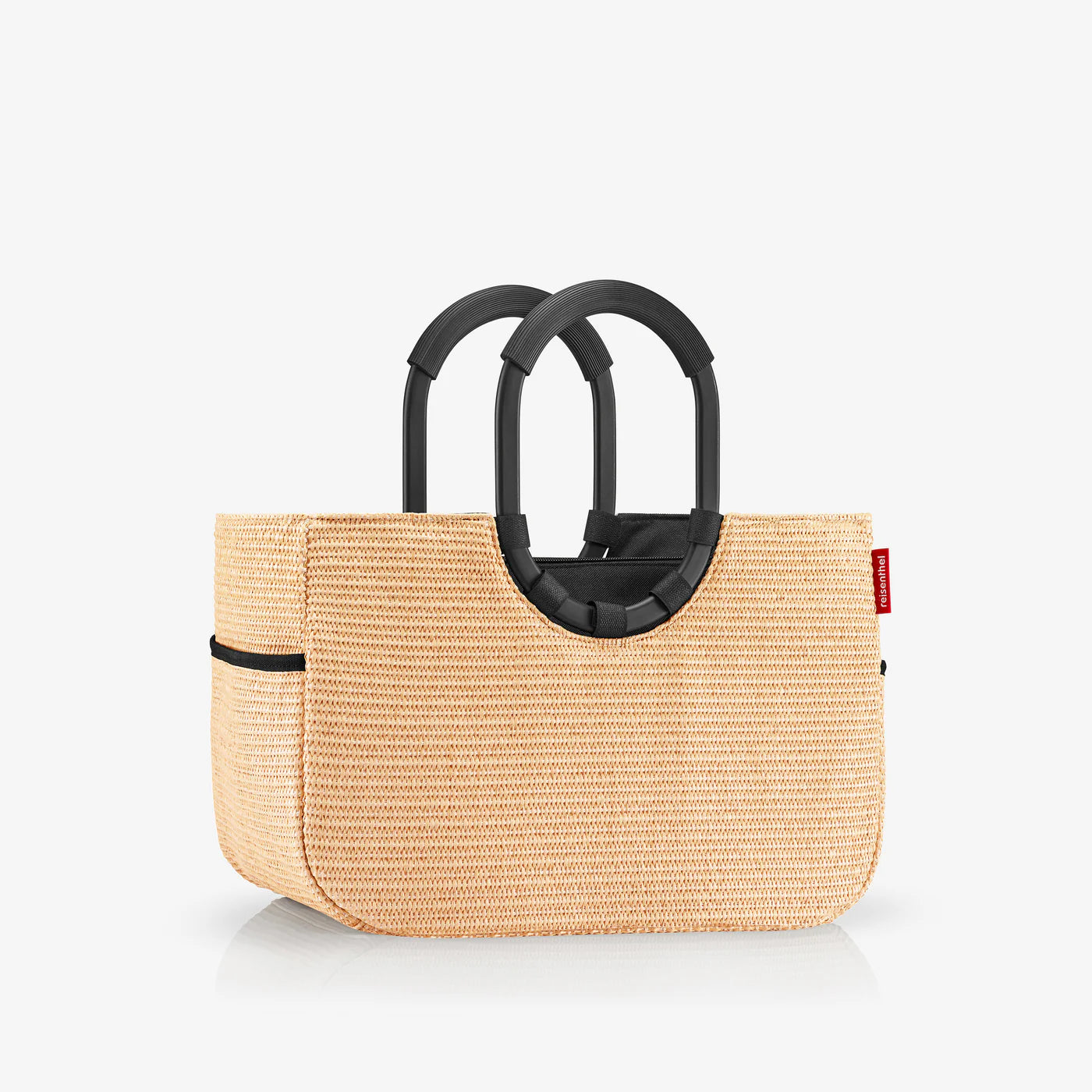 Loopshopper M Frame Raffia Black