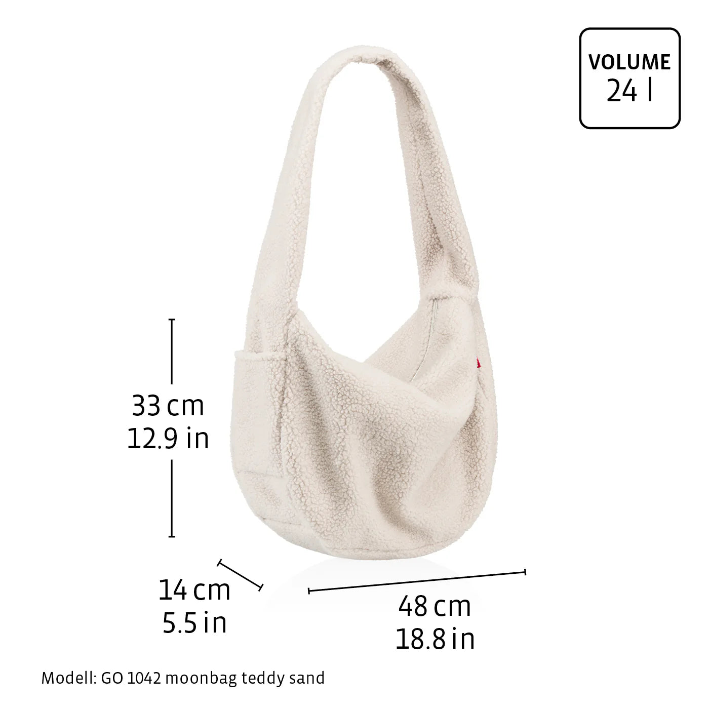 Moonbag Teddy Leo Olive