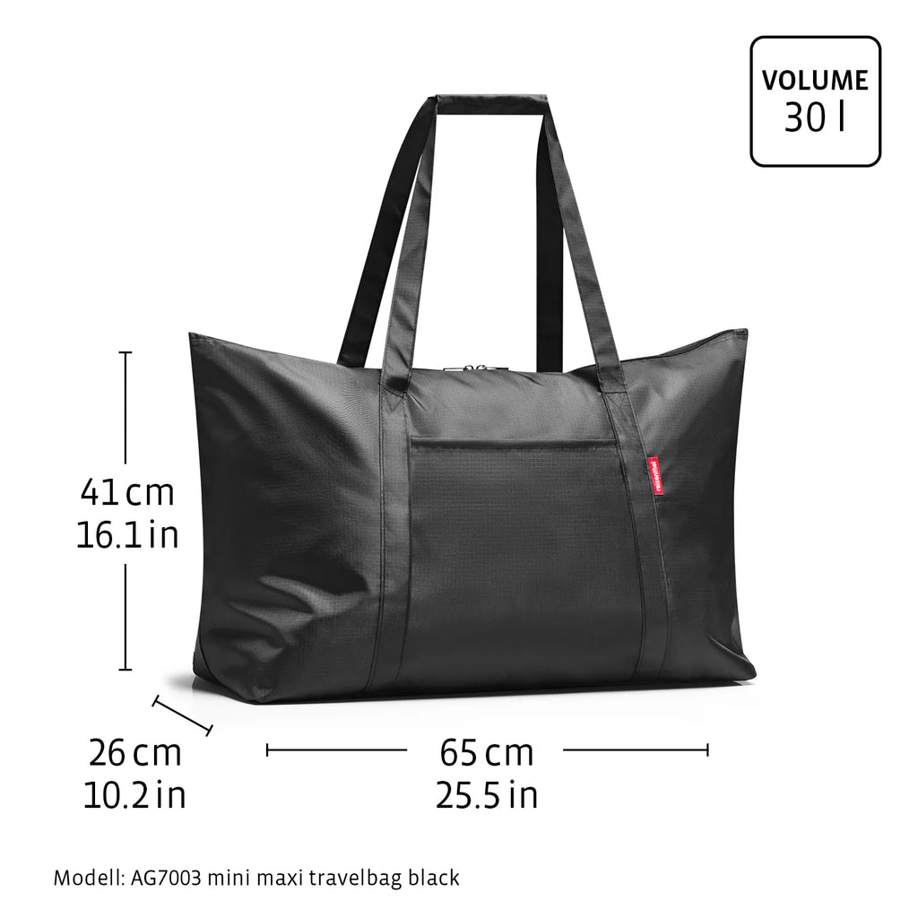 Mini Maxi Travelbag Black