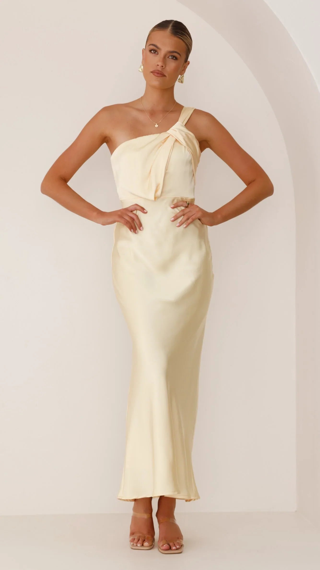 Greta Maxi Dress - Yellow