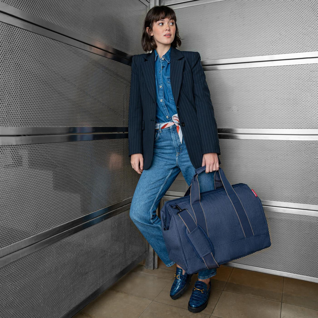 Allrounder L Herringbone Dark Blue