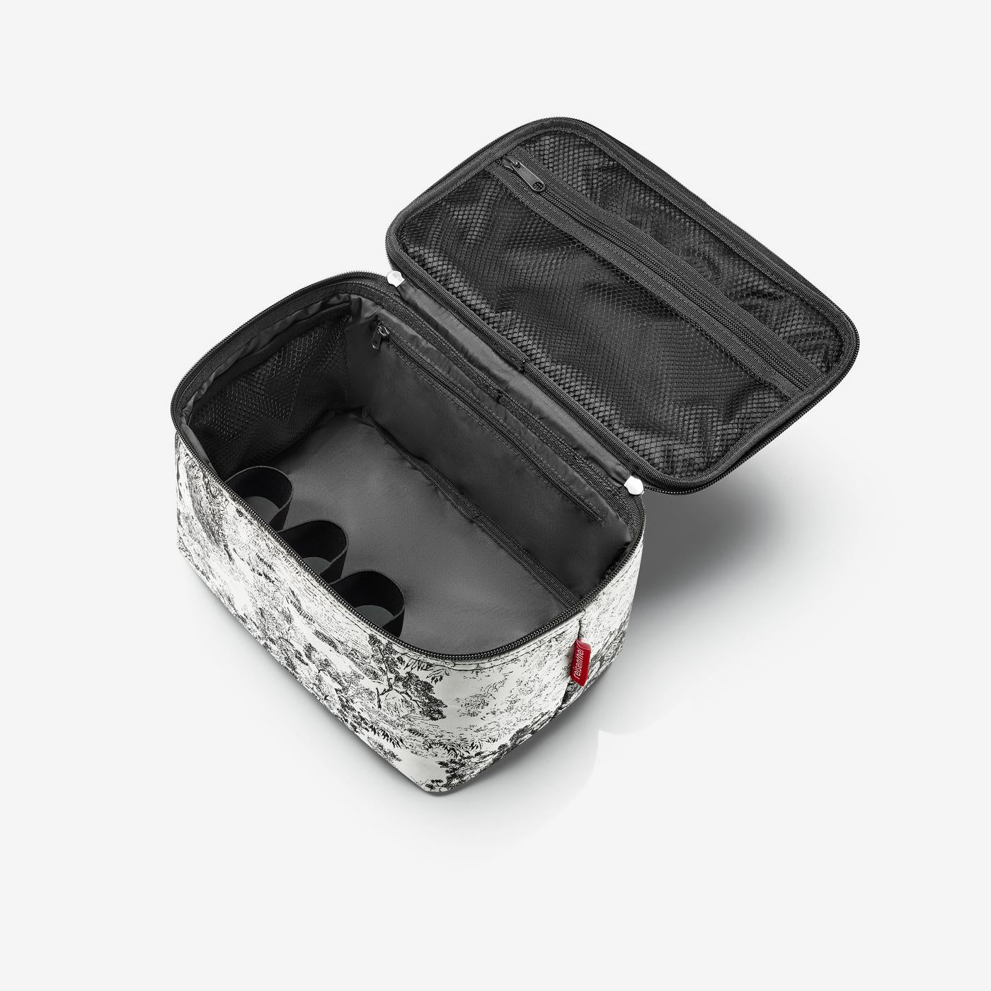 Cosmetic Case Jacquard Grey