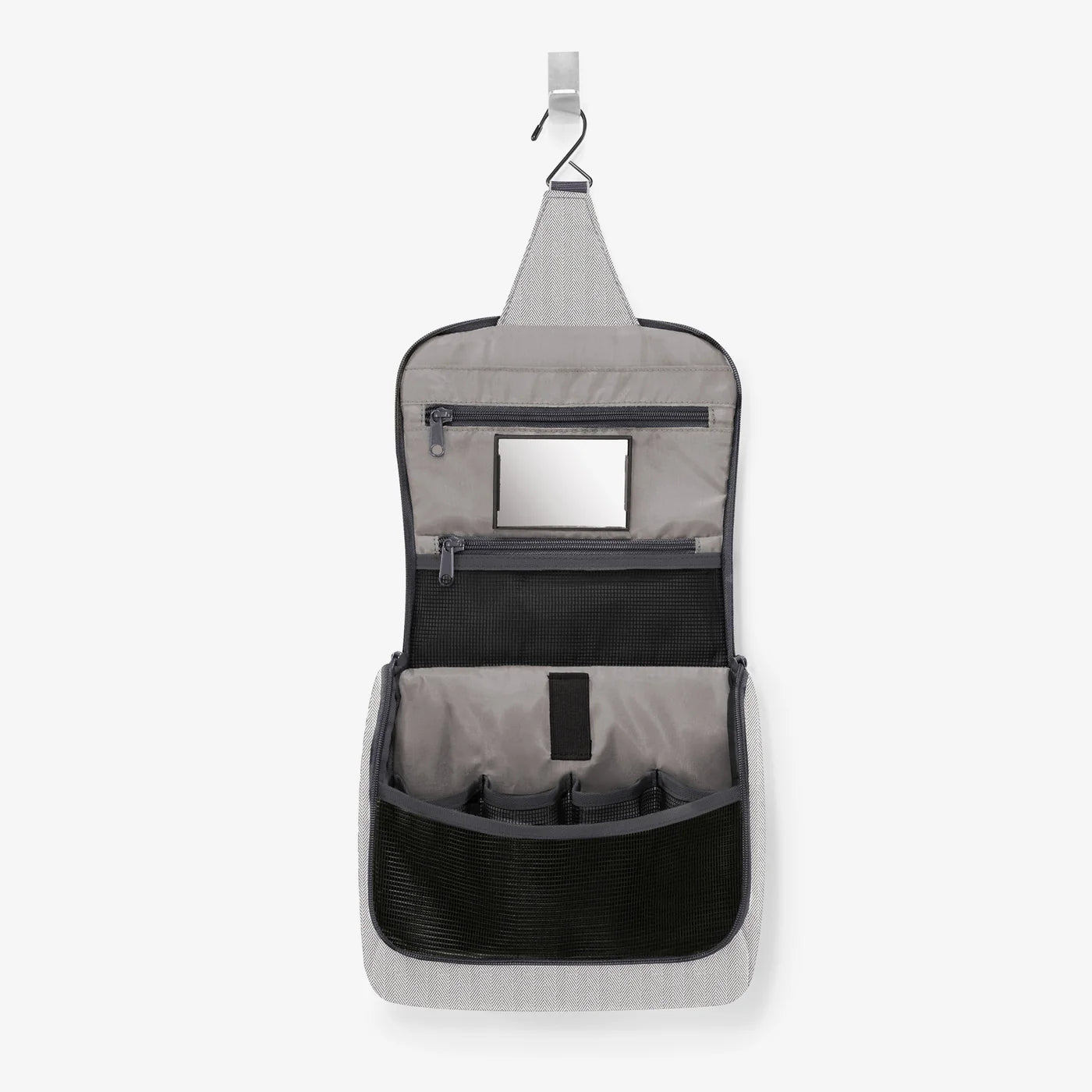 Toiletbag Herringbone Grey