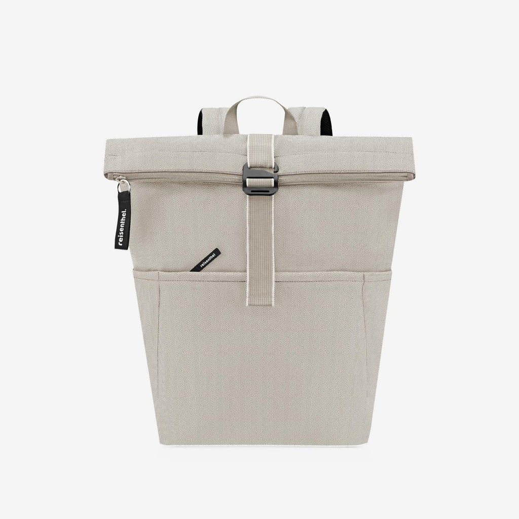 Rolltop Backpack Herringbone Sand