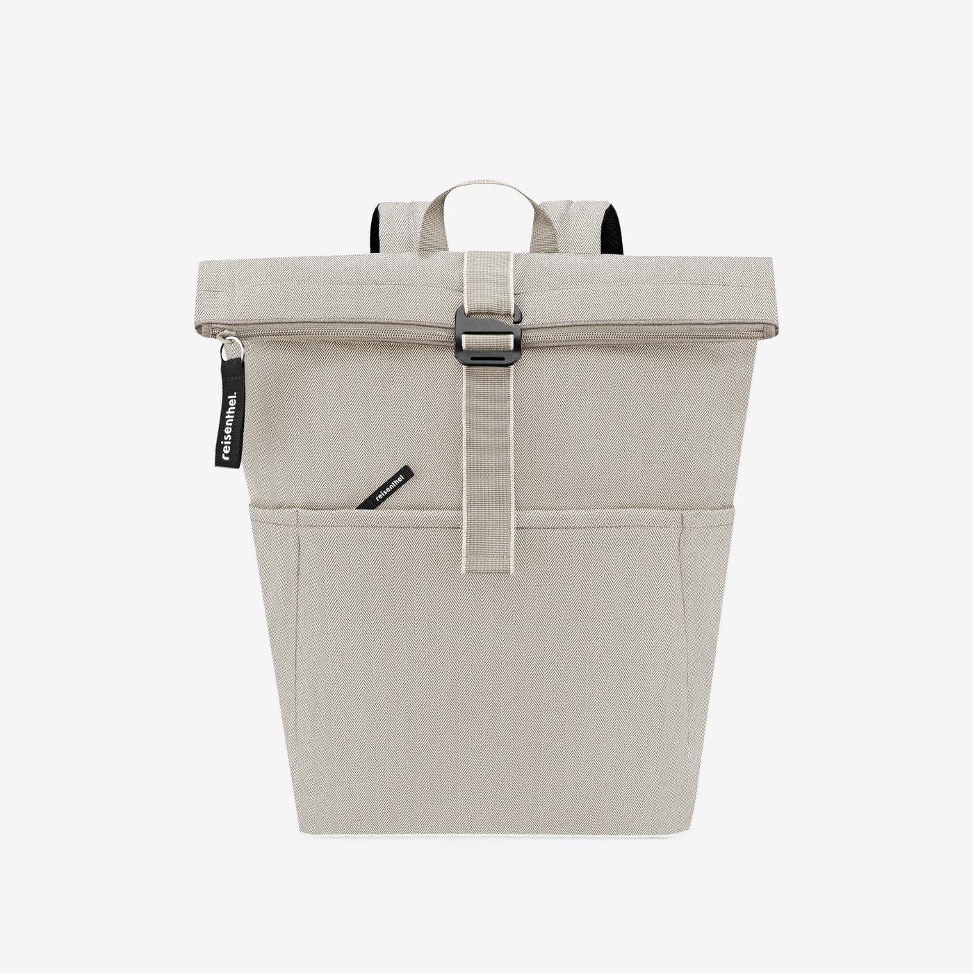 Rolltop Backpack Herringbone Sand