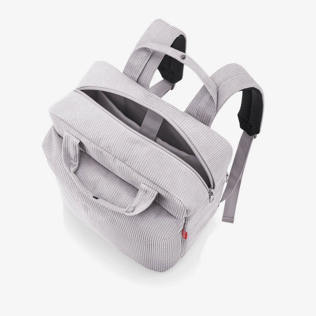 Allday Backpack M Cord Grey