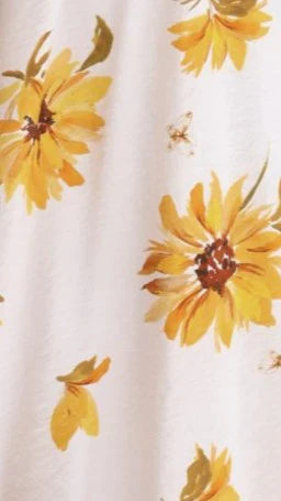 Samantha Maxi Dress - Sunflower Print