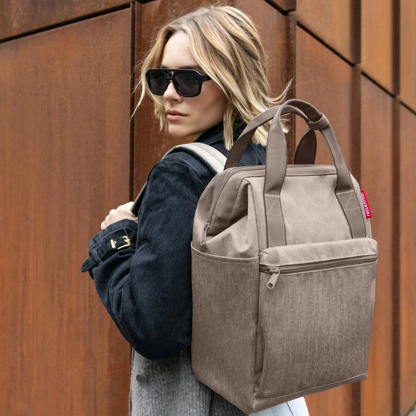 Allrounder R Herringbone Mokka