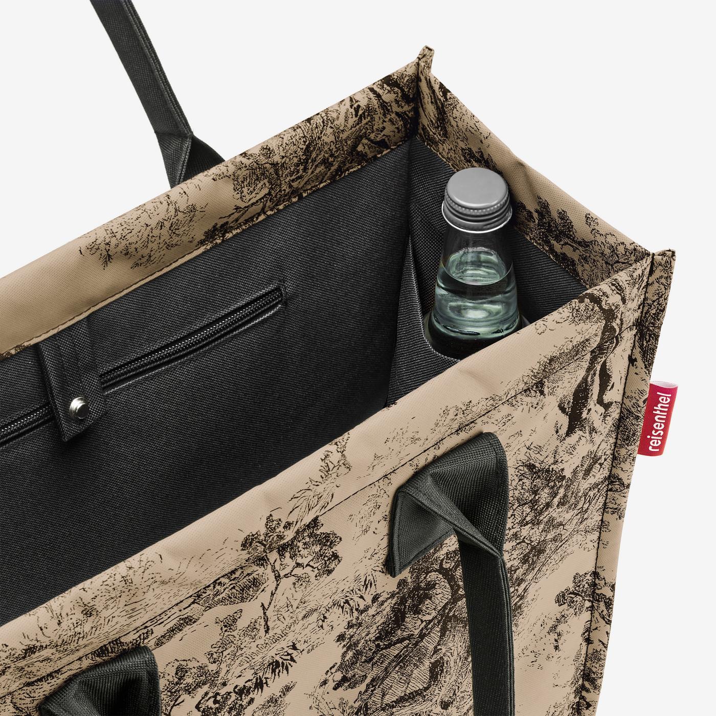 Daily Shopper Jacquard Brown