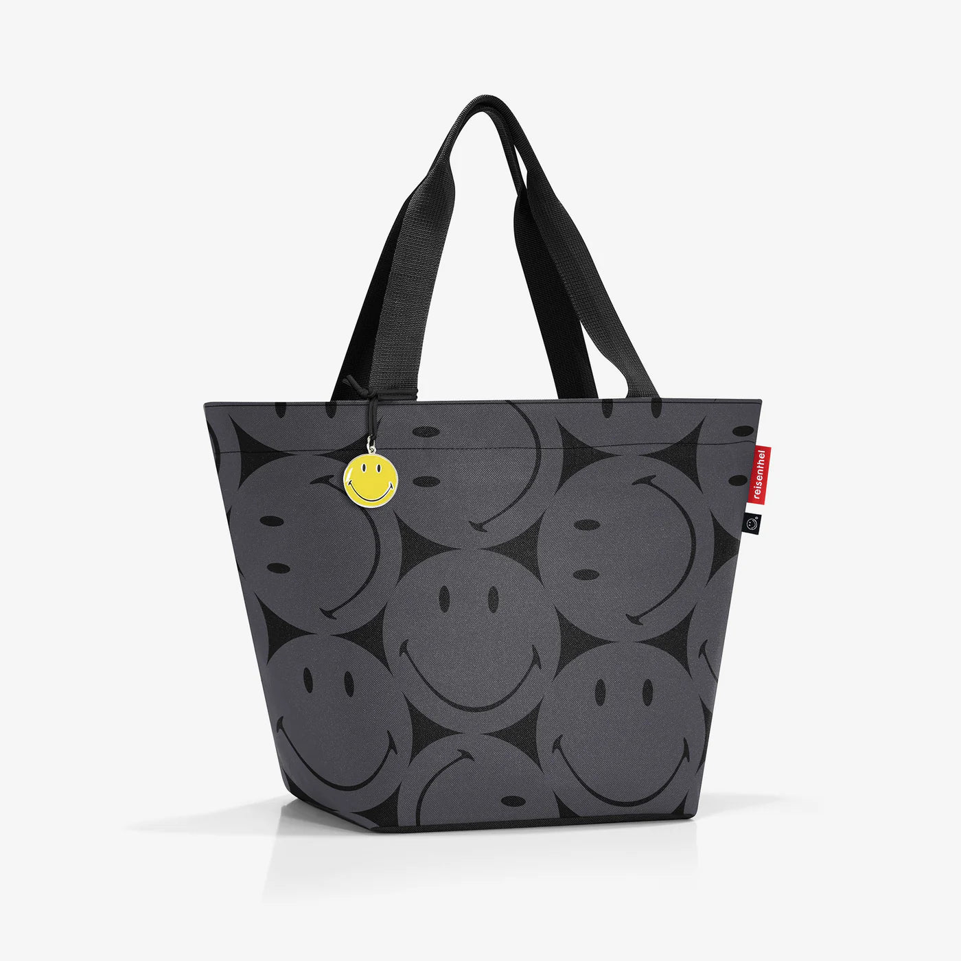 Shopper M Smiley Grey