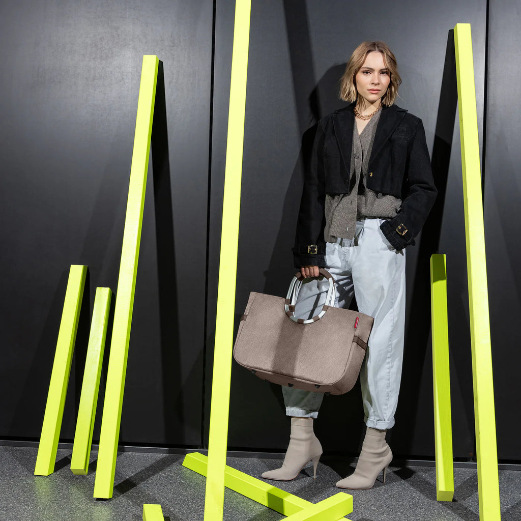 Loopshopper L Herringbone Mokka