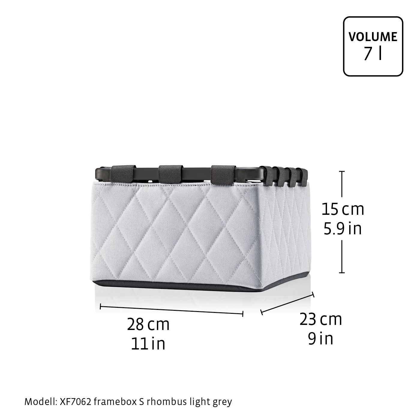 Framebox S Frame Rhombus Black