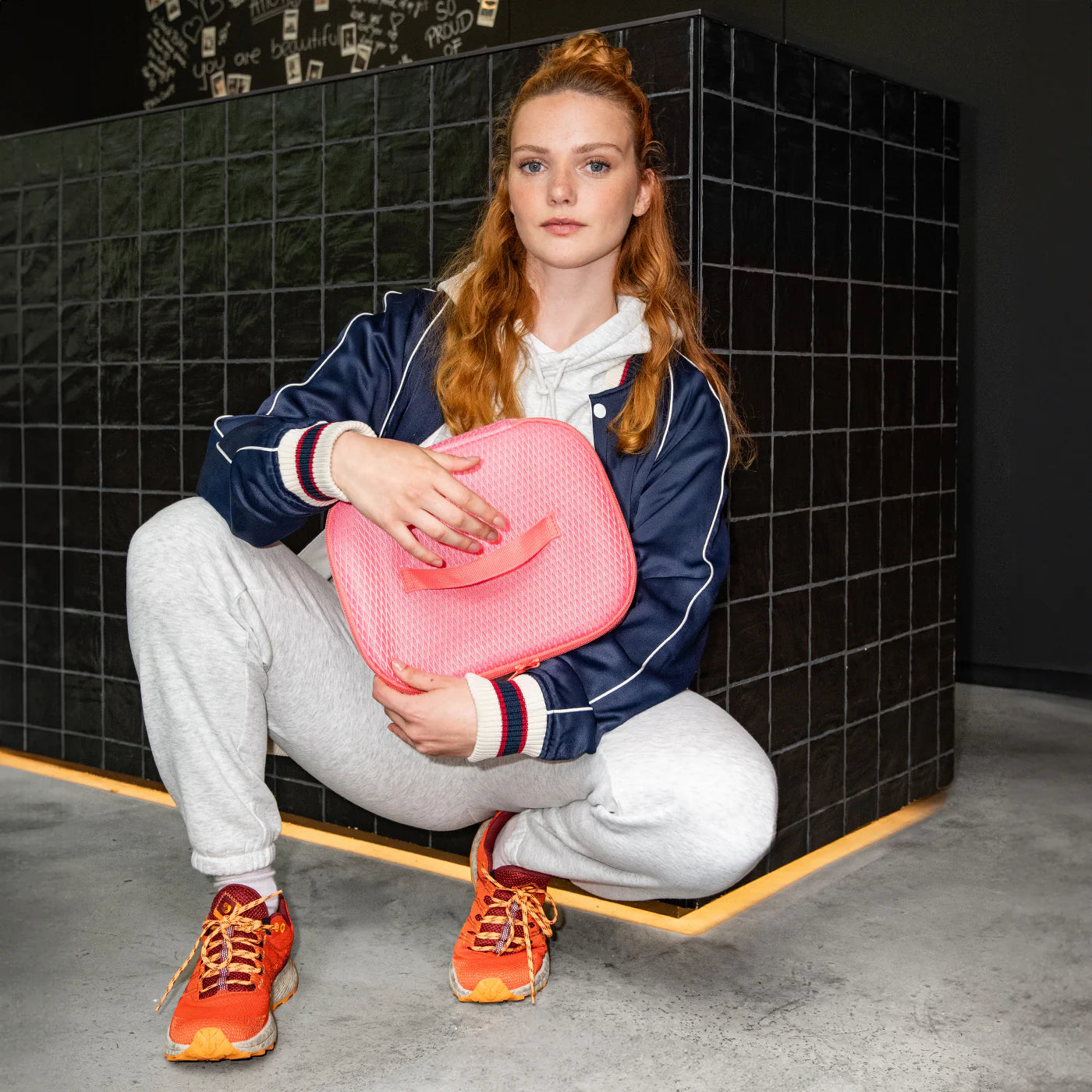 Coolerbag M Pocket Mesh Coral