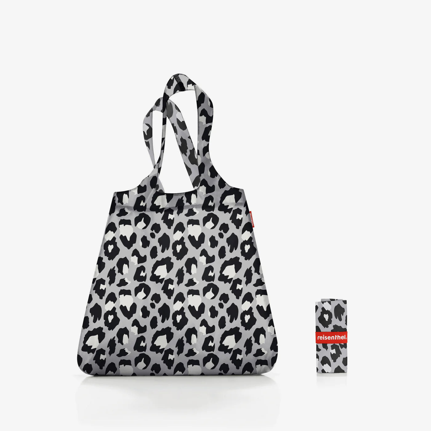 Mini Maxi Shopper Leo Nero