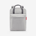 Allday Backpack M Herringbone Grey