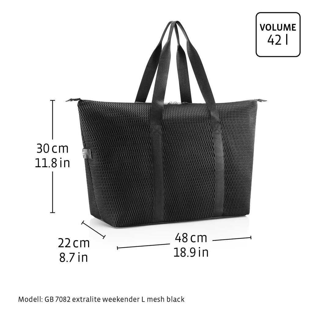 Extralite Weekender L Mesh Black