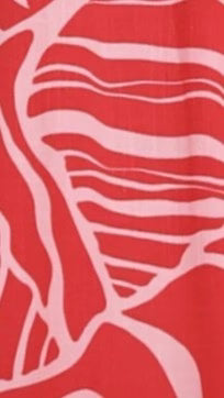 Daytona Maxi Dress - Red / Pink Print