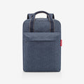Allday Backpack M Herringbone Dark Blue