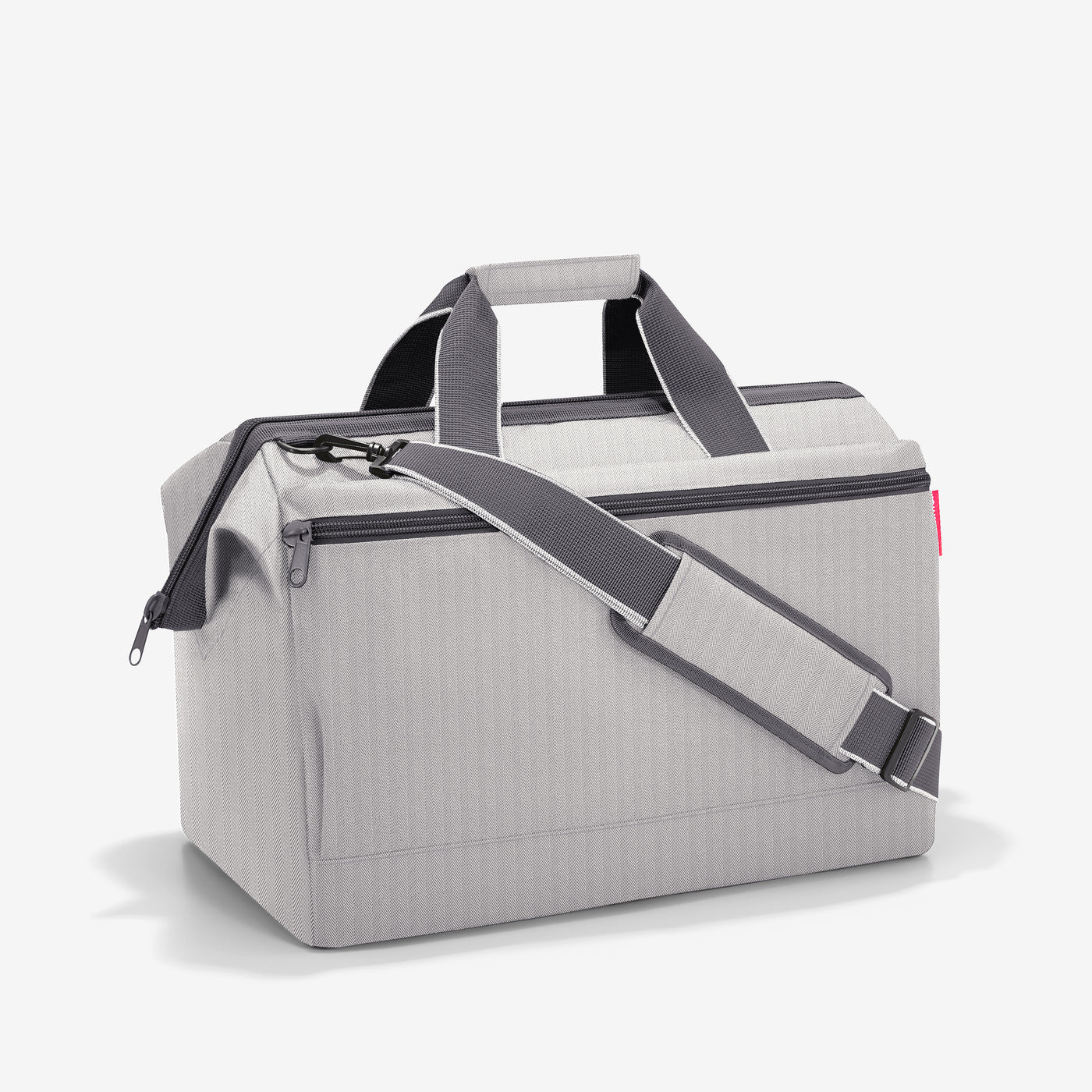 Allrounder L Pocket Herringbone Grey