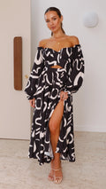 Freya Maxi Dress - Black