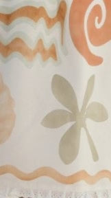 Olliana Mini Dress - Orange / Green Print