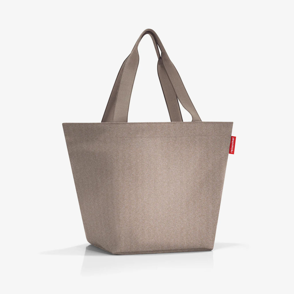Shopper M Herringbone Mokka